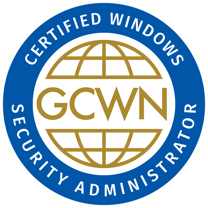 GIAC Certified Windows Security Administrator (GCWN)